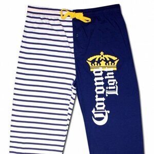 Corona Mens Corona Light Lounge Sleepwear Pajama Sleep Pants New Small